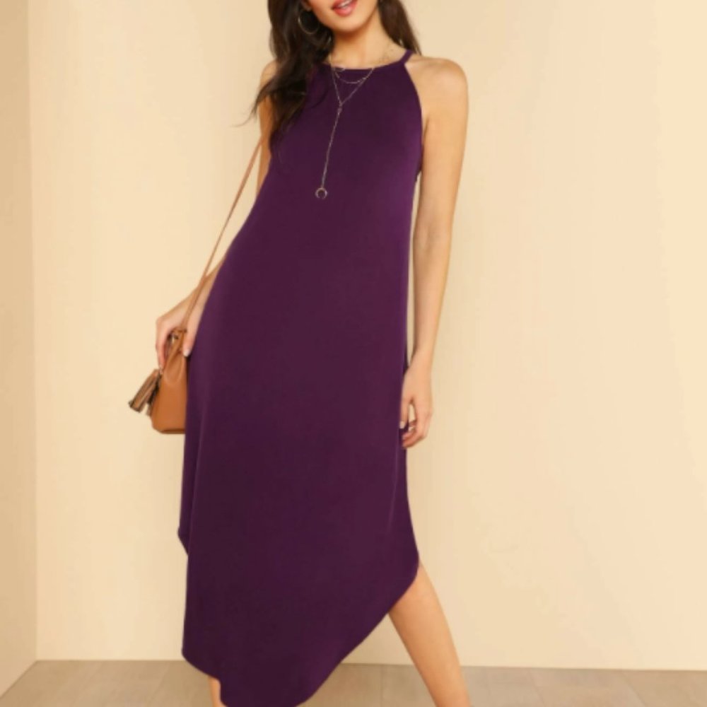 PURPLE MAXI DRESS
